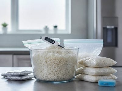 Kun je gekookte rijst invriezen? Zo doe je dat veilig en snel